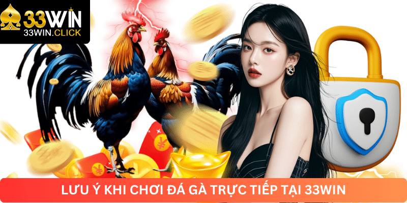Lưu ý khi chơi đá gà trực tiêp C1 tại 33WIN