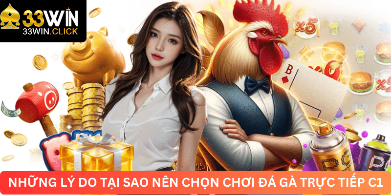 Những lý do tại sao nên chọn chơi đá gà trực tiếp C1