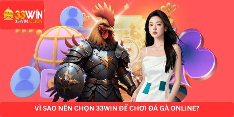 Tìm hiểu lý do tại sao nên chơi đá gà online tại nhà cái 33WIN